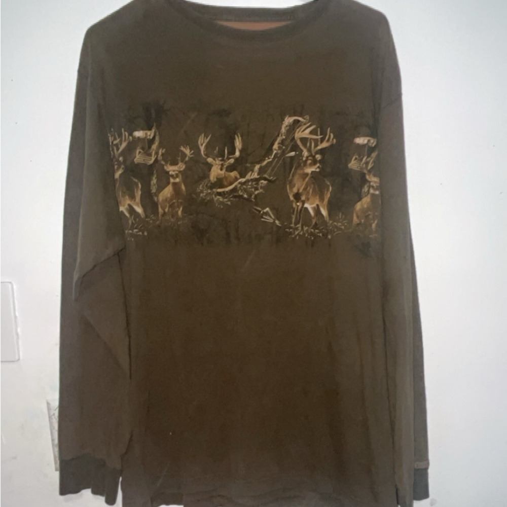 Vintage deer long sleeve